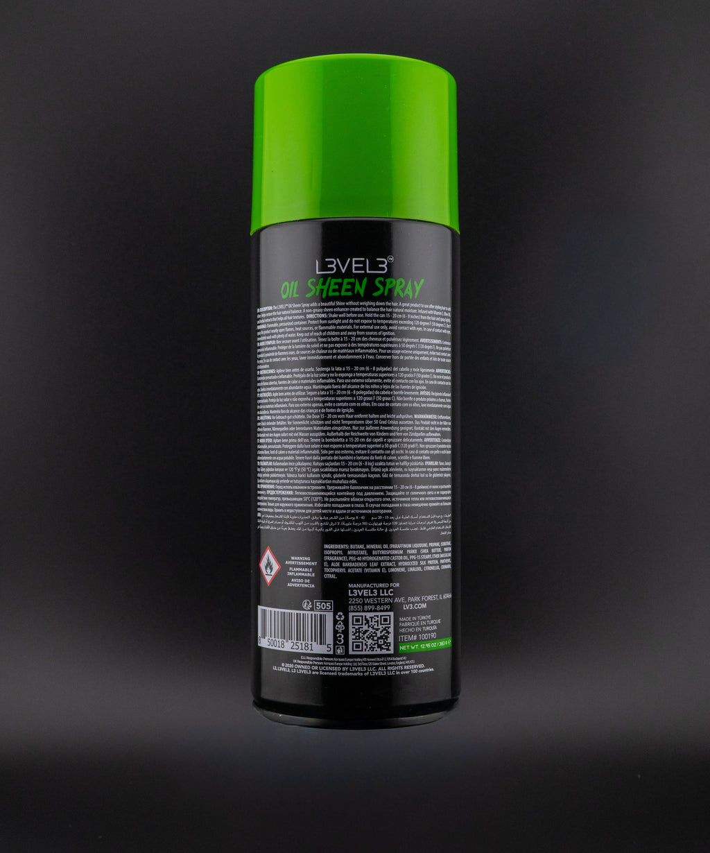 Level3 Oil Sheen Spray